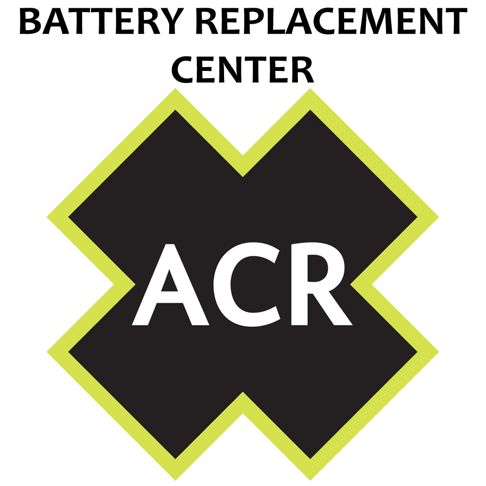 ACR - FBRS 400/410/425/435 Battery Replacement Service - f/400 Series PLB's — Quality Boat Parts