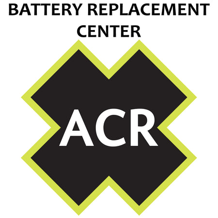 ACR - FBRS 400/410/425/435 Battery Replacement Service - f/400 Series PLB's — Quality Boat Parts