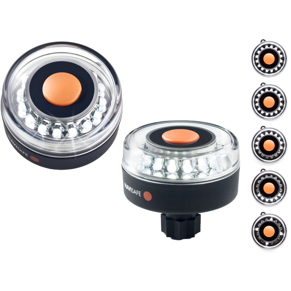 Navisafe - Navilight 360° - White, 2NM, w/ RAILBLAZA Base — Quality Boat Parts