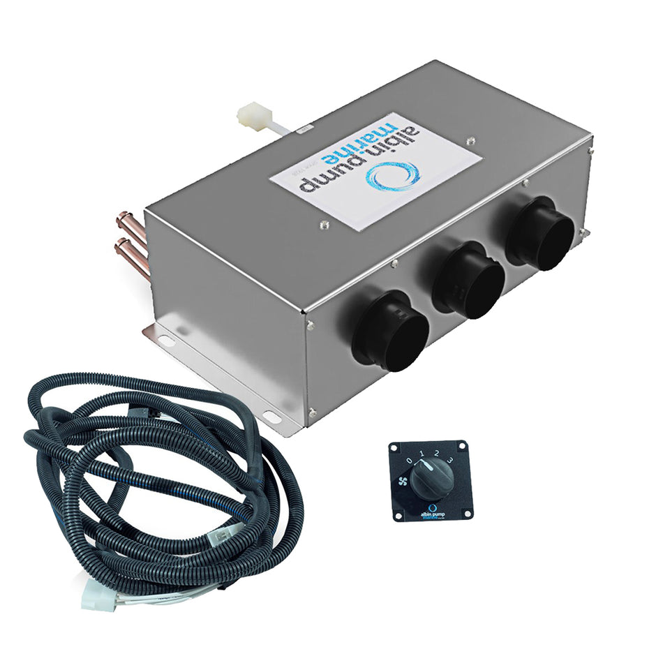 Albin - Marine Defroster Kit - 6kW, 12V — Quality Boat Parts