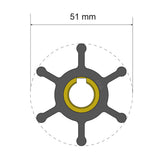 Albin Pump Marine - Premium Impeller - 6 Blade — Quality Boat Parts