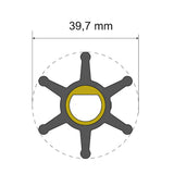 Albin Pump Marine - Premium Impeller - 6 Blade — Quality Boat Parts
