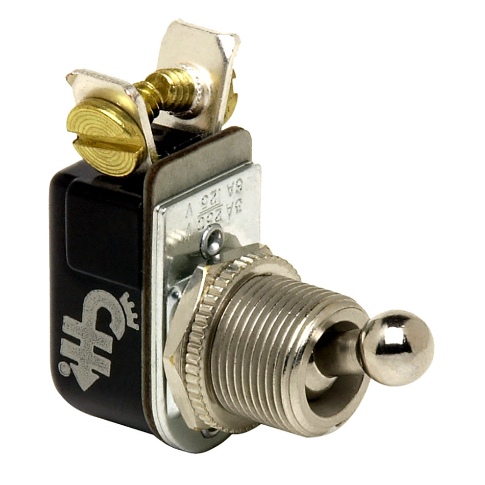 Cole Hersee - Light Duty Toggle Switch - SPST, Off-On, 2 Screw, Ball Type Actuator — Quality Boat Parts