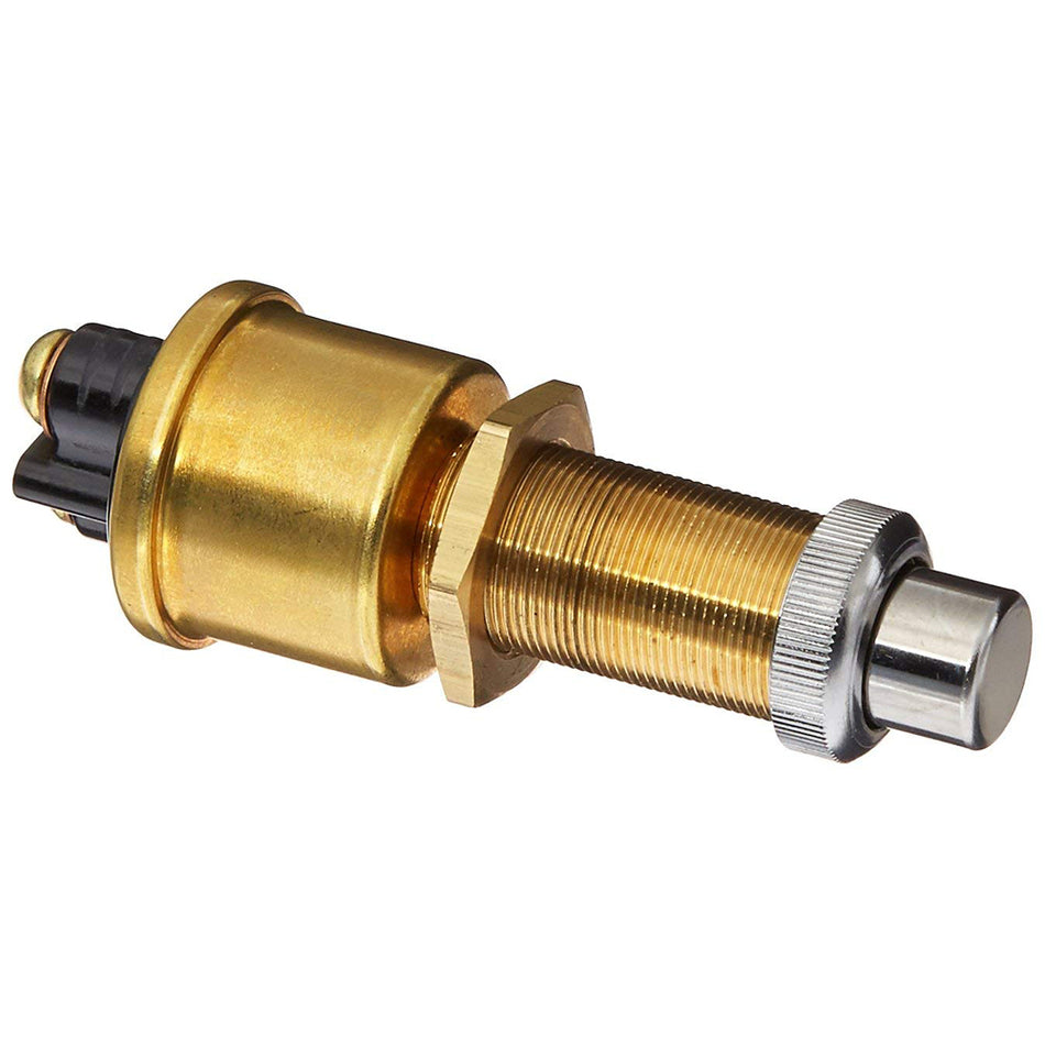Cole Hersee - Heavy Duty Push Button Switch - SPST, Off-On, 2 Screw, 35A — Quality Boat Parts
