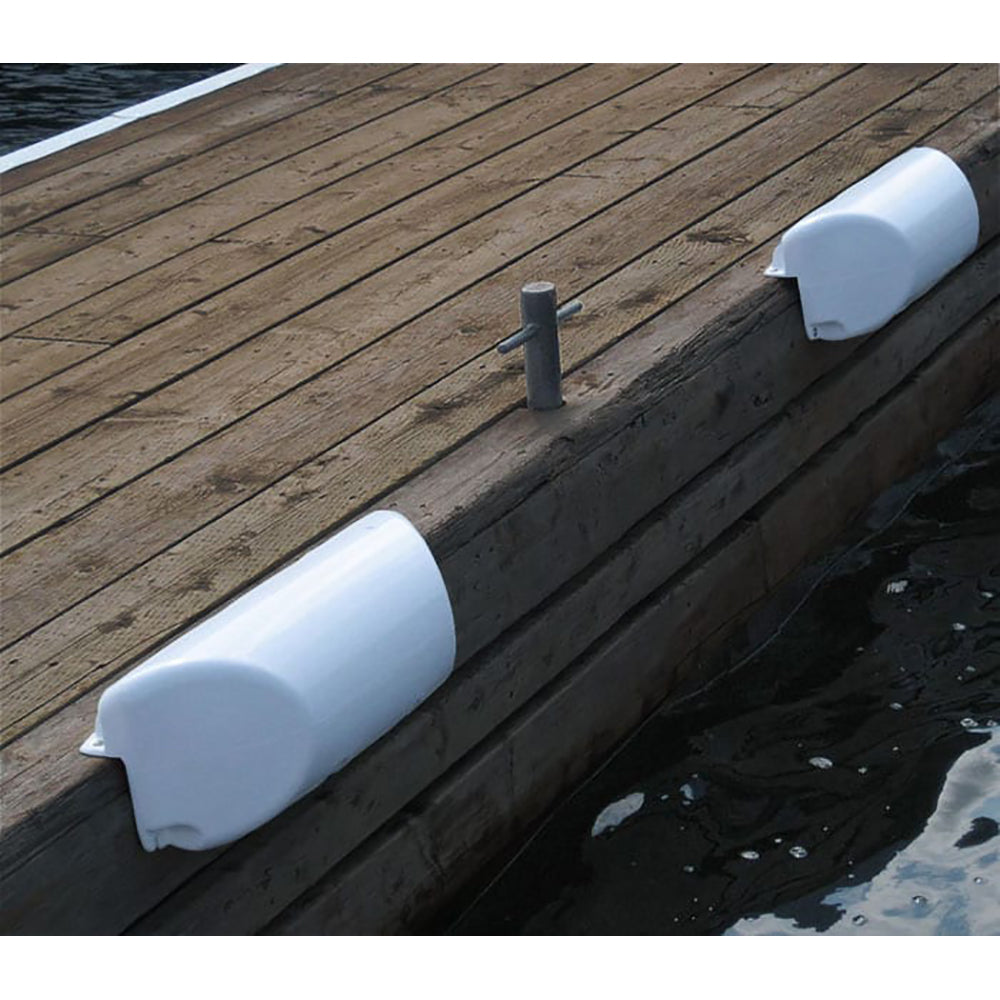 Dock Edge - Dolphin Dockside Bumper - White — Quality Boat Parts