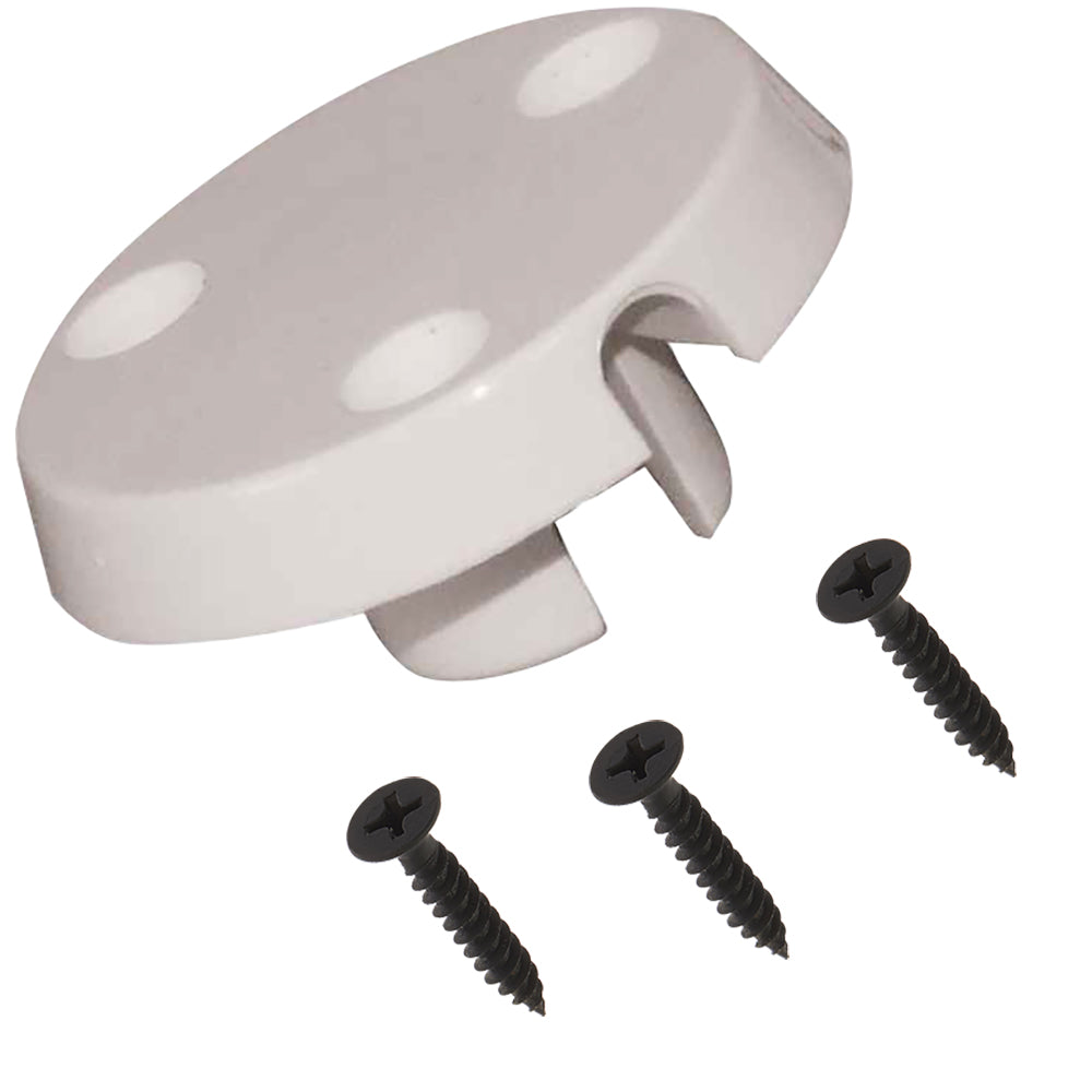 Glomex Marine Antennas - Nylon Deck Mount Feed Thru - For Coax Cables — Quality Boat Parts