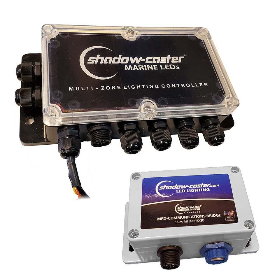 Shadow - Caster Ethernet Communications Bridge & Multi-Zone Controller Kit — Quality Boat Parts