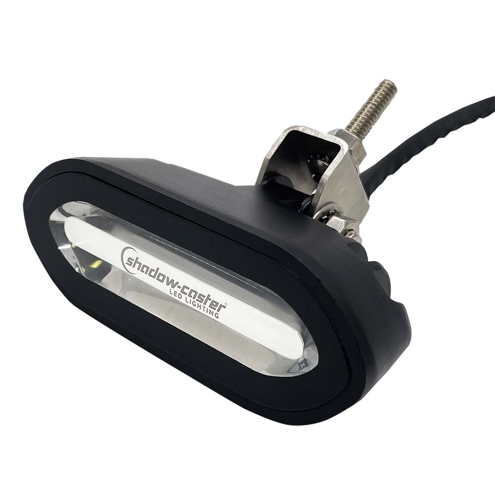 Shadow-Caster - SCM-SL Series Spreader Light - Black Housing, Bracket Mount, Full-Color — Quality Boat Parts