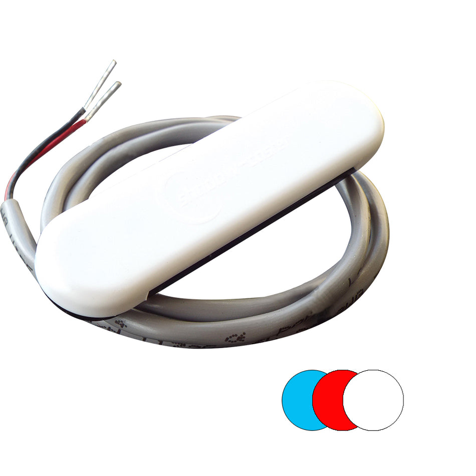 Shadow-Caster - Courtesy Light - Multi-Color, w/2' Lead Wire White Abs Cover — Quality Boat Parts