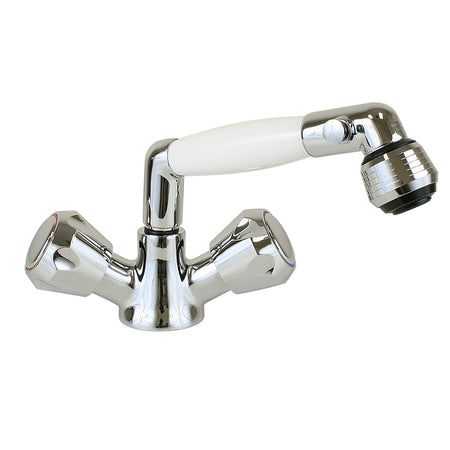Scandvik - Combo Shower Sprayer - White — Quality Boat Parts