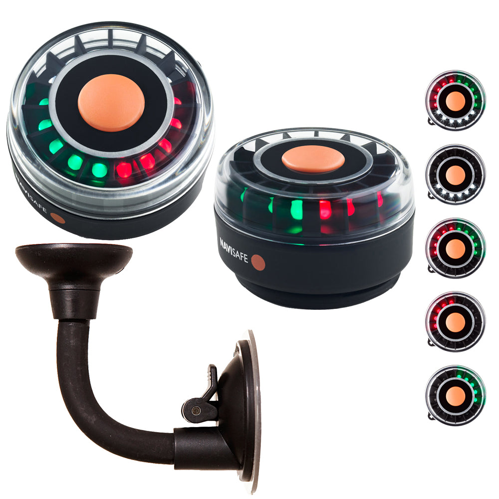 Navisafe - Navilight - 2NM, TriColor, w/Bendable Suction Cup Mount — Quality Boat Parts