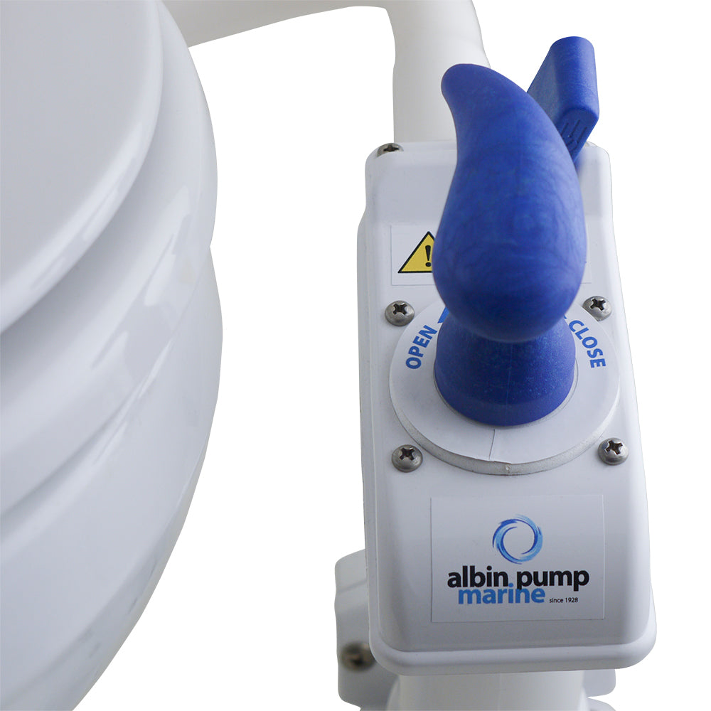 Albin - Marine Toilet Manual Comfort — Quality Boat Parts