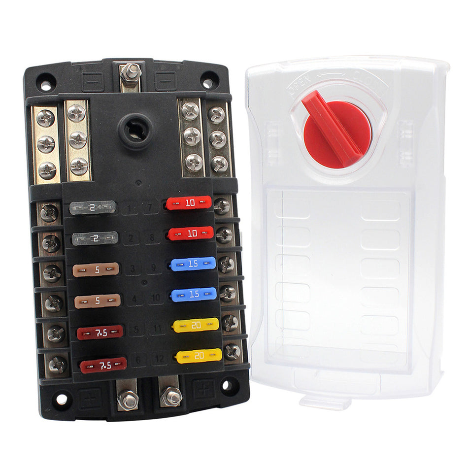 Cole Hersee - Standard Series Fuse Block - Ground Bus — Quality Boat Parts