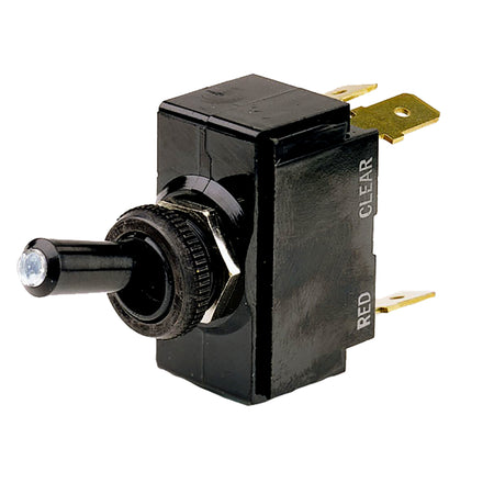 Cole Hersee - Lighted Tip Toggle Switch SPST - On-Off, 4 Blade — Quality Boat Parts
