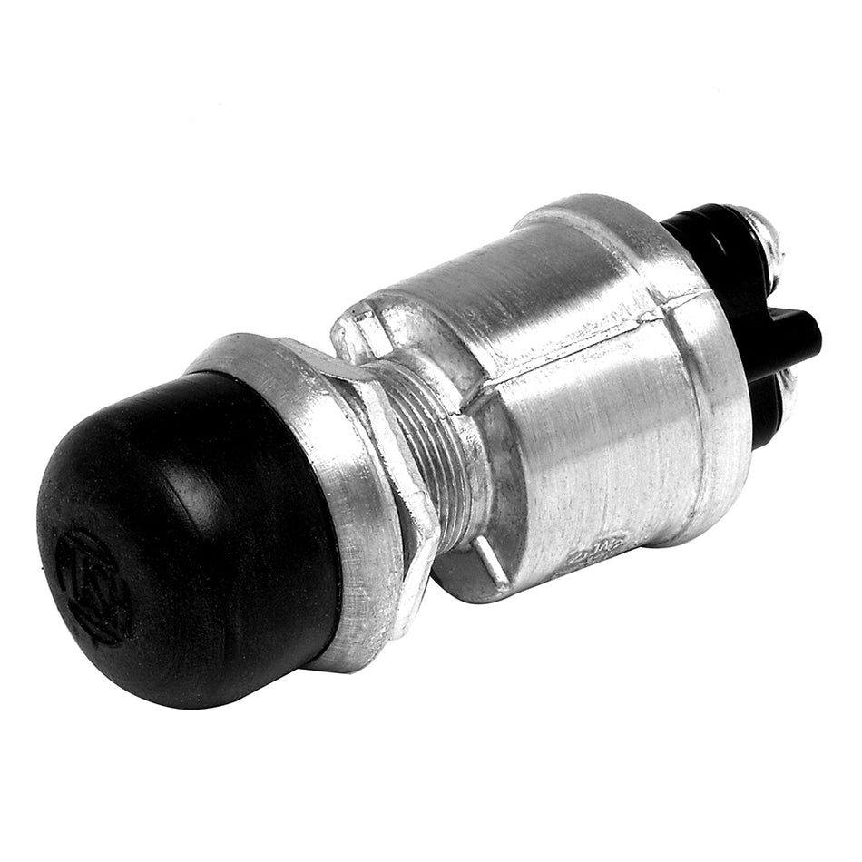 Cole Hersee - Push Button Switch SPST - Off-On, 2 Screw, Screw-On Cap — Quality Boat Parts