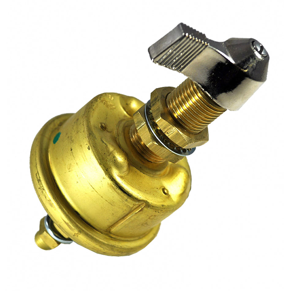 Cole Hersee - Battery Switch - Faceplate, 175 Amp, Continuous 800 Amp, Single Pole, Brass — Quality Boat Parts