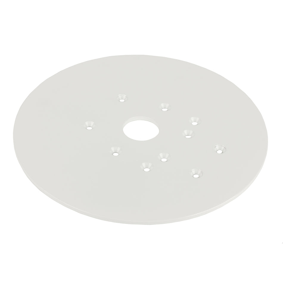Edson Marine - Vision Series Universal Mounting Plate - 10-5/8" Diameter, No Holes — Quality Boat Parts