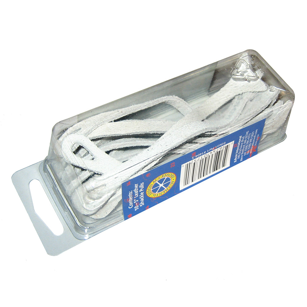 Edson Marine - Leather Shackle Pulls — Quality Boat Parts