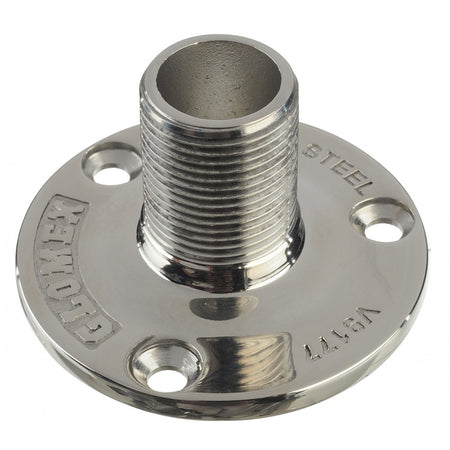 Glomex Marine Antennas - Stainless Steel Straight Mount — Quality Boat Parts