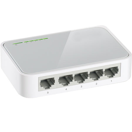 Glomex Marine Antennas - Desktop Switch - 5-Port, 10/100Mbps — Quality Boat Parts