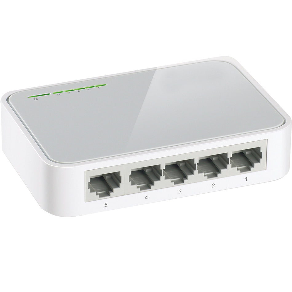 Glomex Marine Antennas - Desktop Switch - 5-Port, 10/100Mbps — Quality Boat Parts