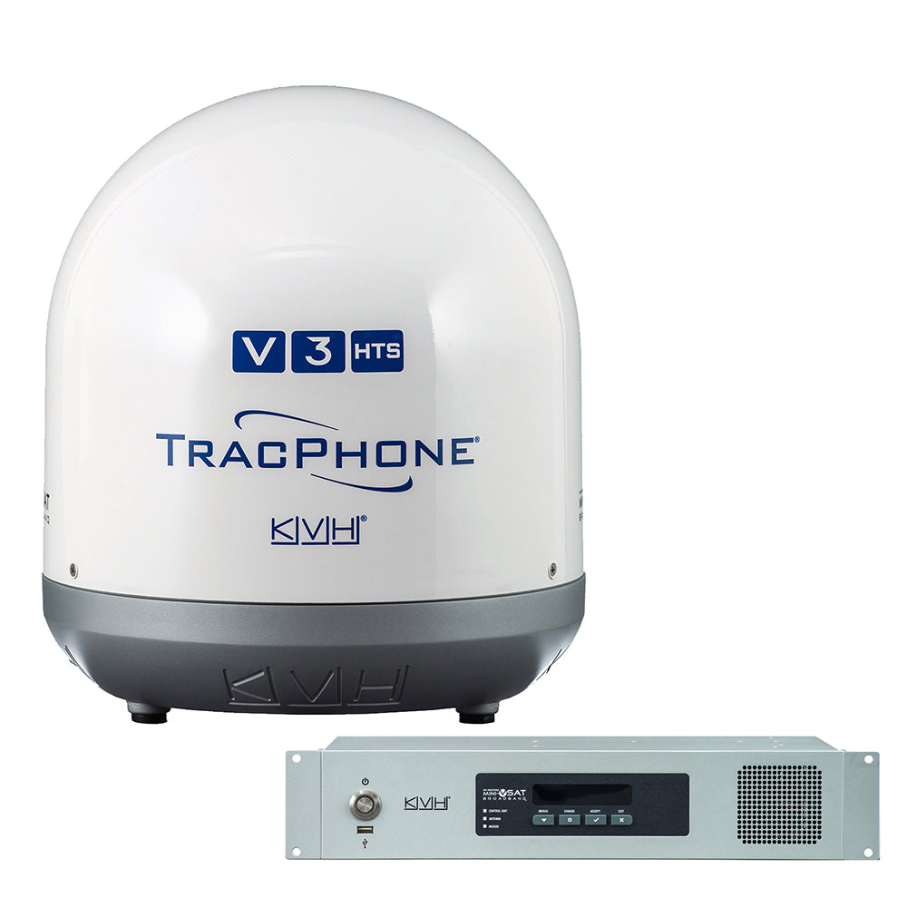 KVH - TracPhone V3-HTS Antenna - Ku-Band 14.5" mini-VSAT — Quality Boat Parts