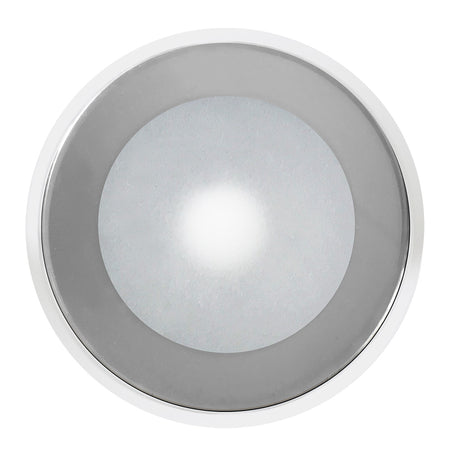 Shadow - Caster DLX Series Down Light, White Housing, RGB, Chrome Bezel — Quality Boat Parts