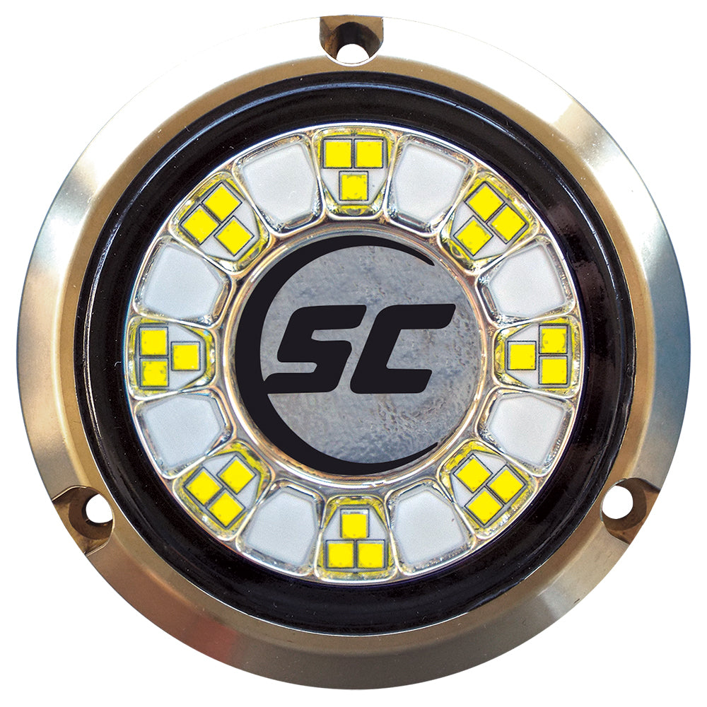 Shadow-Caster - SCR-24 Underwater Light - 24 LEDs, Bronze, Great White — Quality Boat Parts