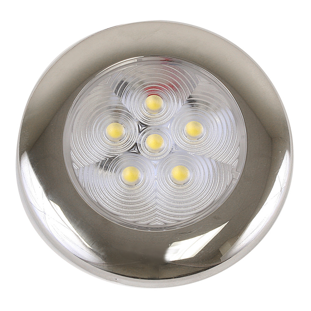 Scandvik - B3 Downlight - Surface Mount, Cool White, SS Trim, IP67, 12/24V — Quality Boat Parts
