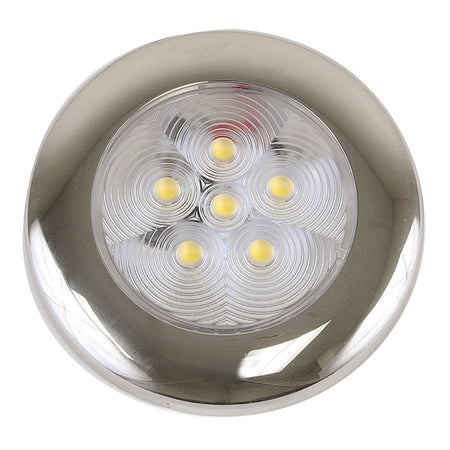 Scandvik - B3 Downlight - Surface Mount, Cool White, SS Trim, IP67, 12/24V — Quality Boat Parts