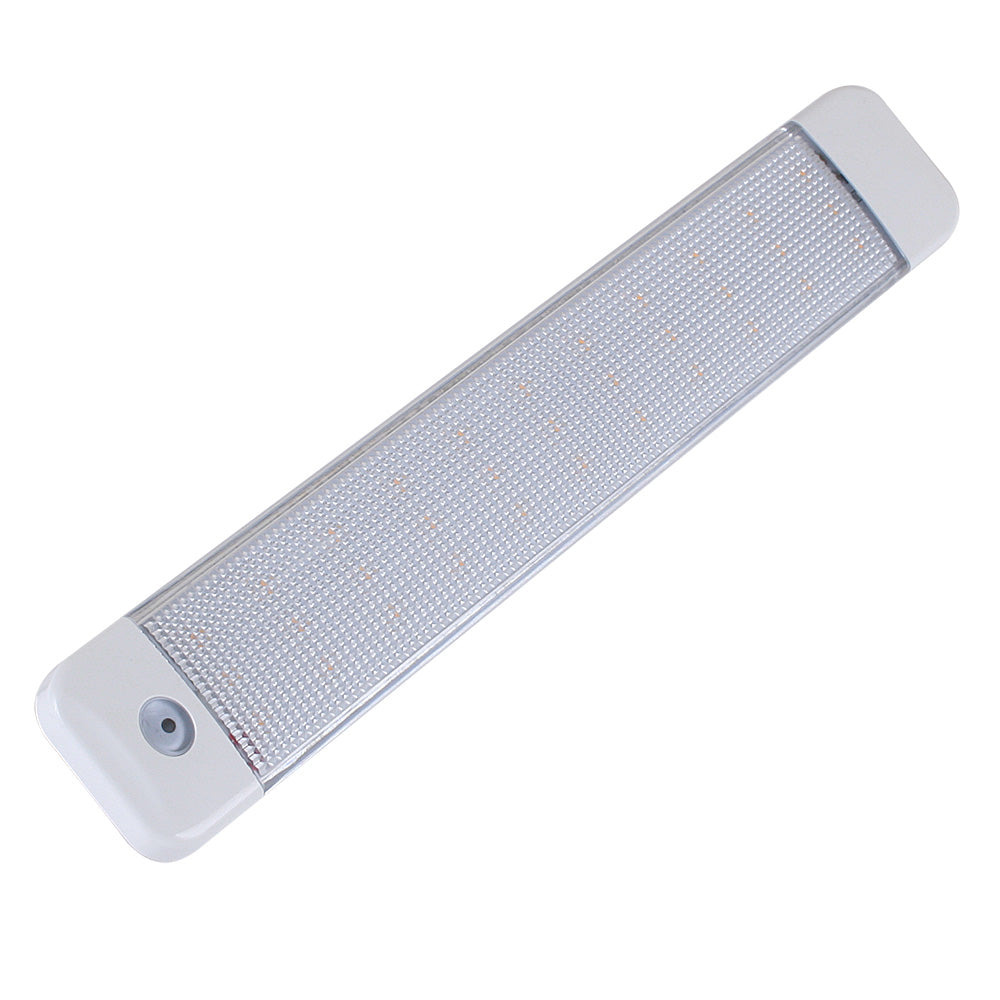 Scandvik - 10" Cabin Light - With Switch, White & Blue, 10-30V — Quality Boat Parts