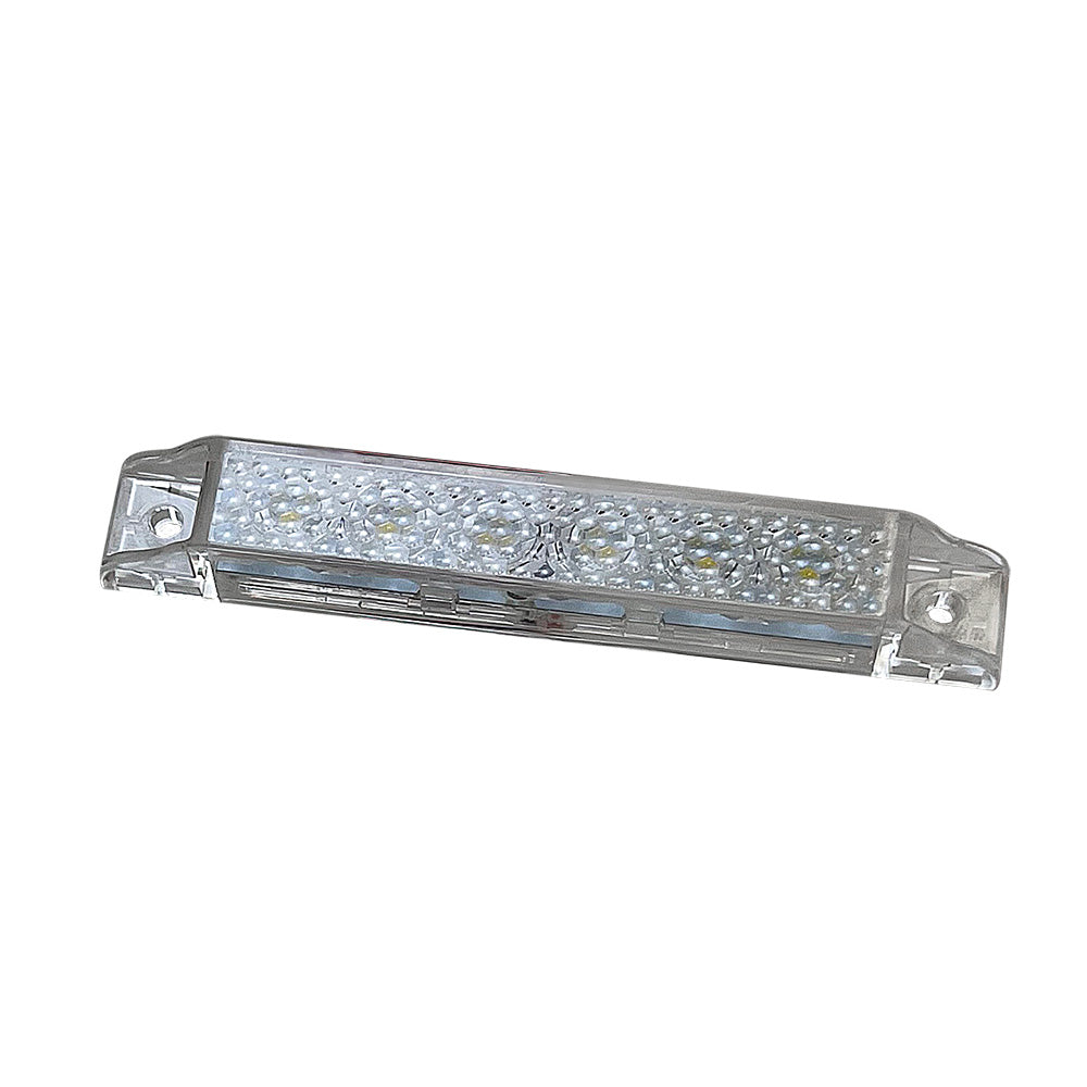 Scandvik - 4" LED Light Strip - Blue With Gasket, 12V — Quality Boat Parts