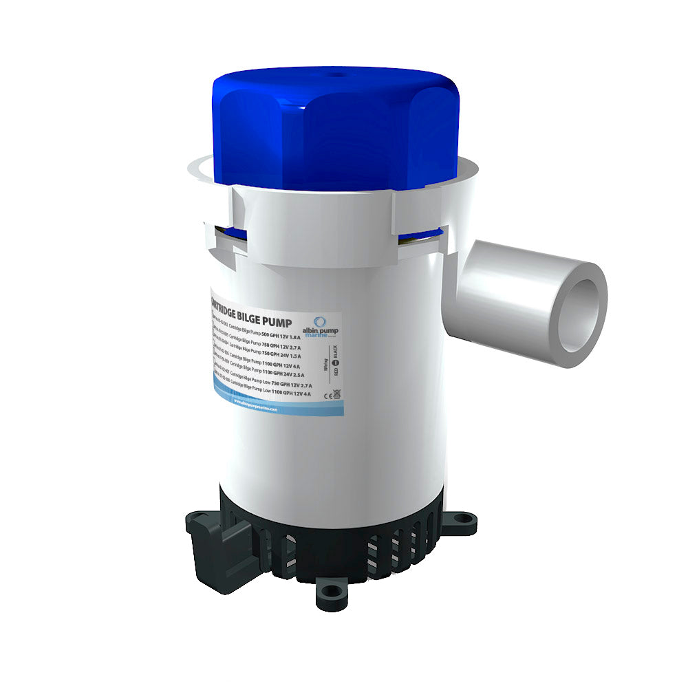 Albin Pump Marine - Cartridge Bilge Pump - 12V — Quality Boat Parts