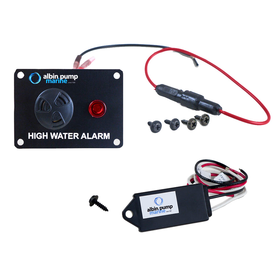 Albin - Digital High Water Alarm - 12V — Quality Boat Parts