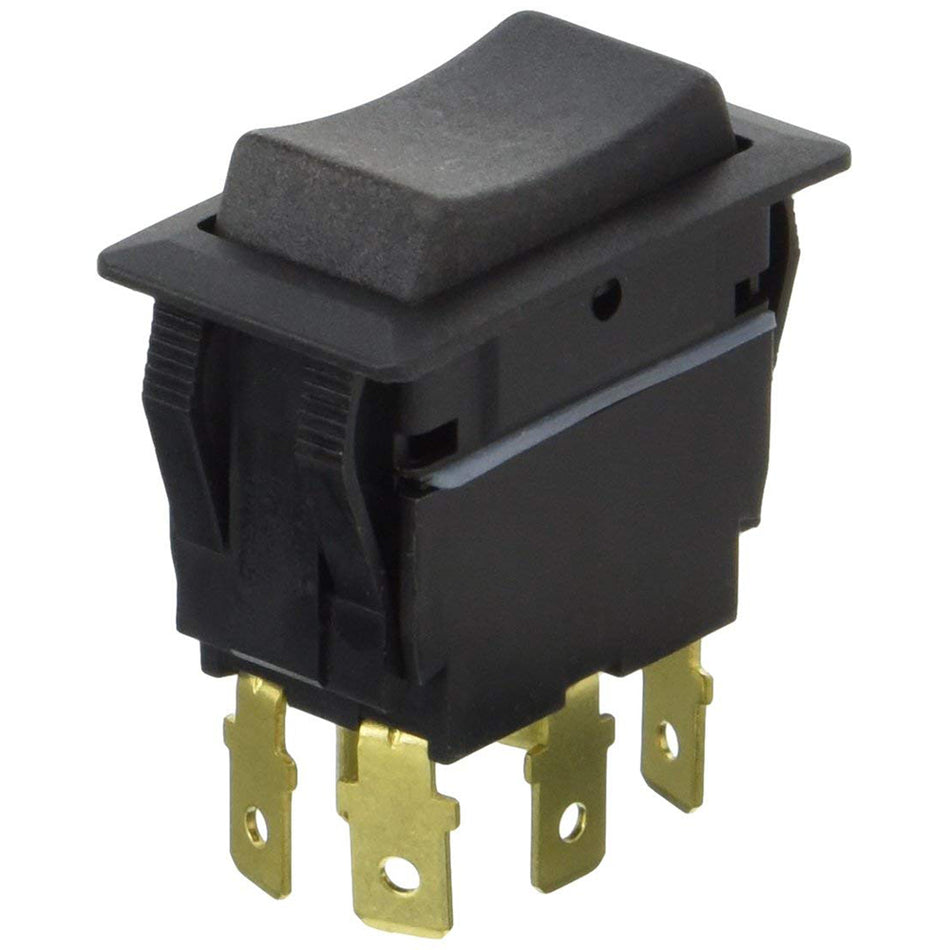 Cole Hersee - Sealed Rocker Switch Non-Illuminated - DPDT, 6 Blade — Quality Boat Parts