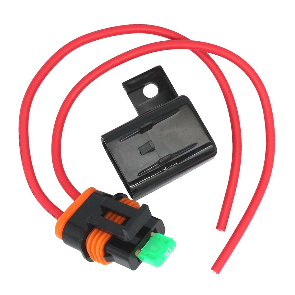 Cole Hersee - Sealed Heavy-Duty Fuse Holder - 30A, 12AWG — Quality Boat Parts