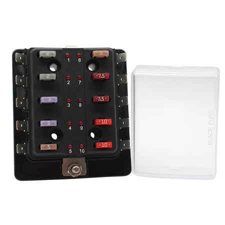 Cole Hersee - Standard MINI Series Fuse Block - LED Indicators — Quality Boat Parts