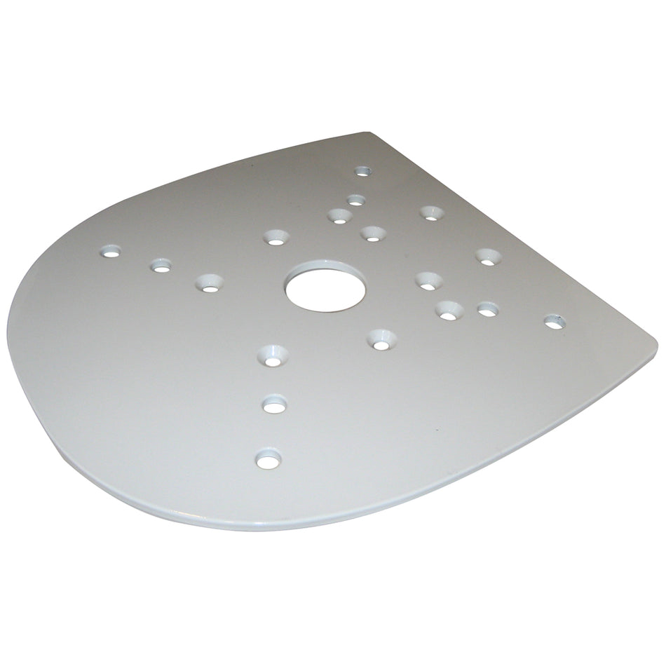 Edson - Vision Series Mounting Plate - Garmin 4" Open Array — Quality Boat Parts