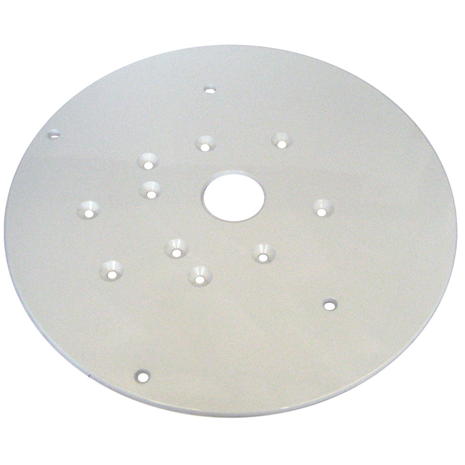 Edson - Vision Series Mounting Plate - Garmin 18-24" HD, xHD, HD+ 4kW Radar Domes — Quality Boat Parts