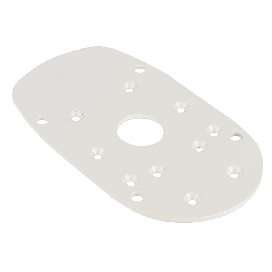 Edson - Vision Series Mounting Plate - Raymarine 4' Open Array — Quality Boat Parts