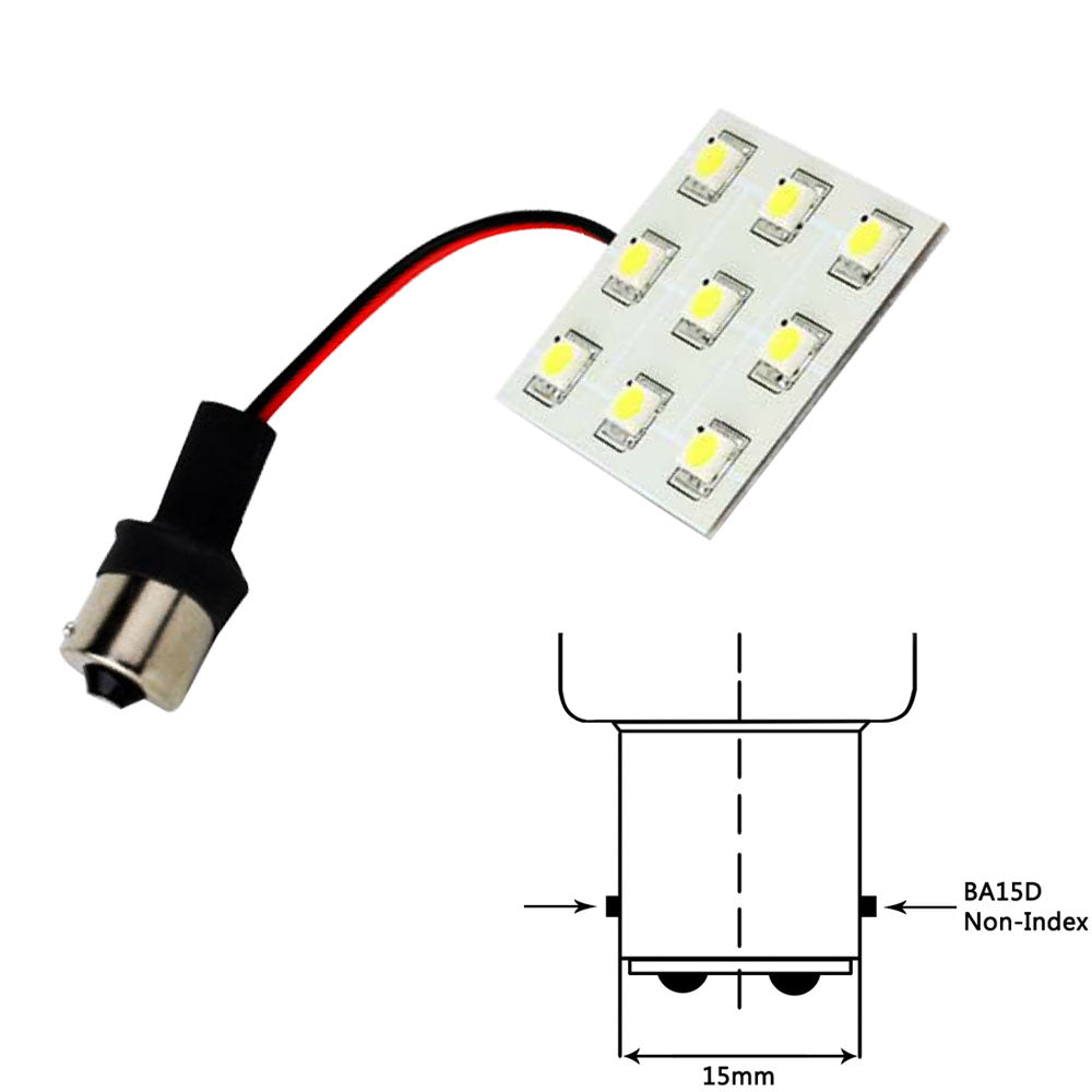 Lunasea - Bayonet LED Replacement Bulb - Warm White, 2W, 149Lm, 12VAC — Quality Boat Parts