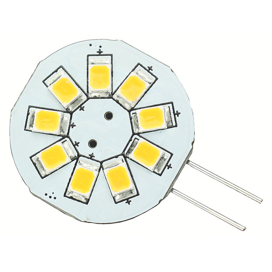 Lunasea - Light Replacement Bulb - G4, 8 LED, 10-30VDC, 1.2W, 123 Lumens, Warm White — Quality Boat Parts