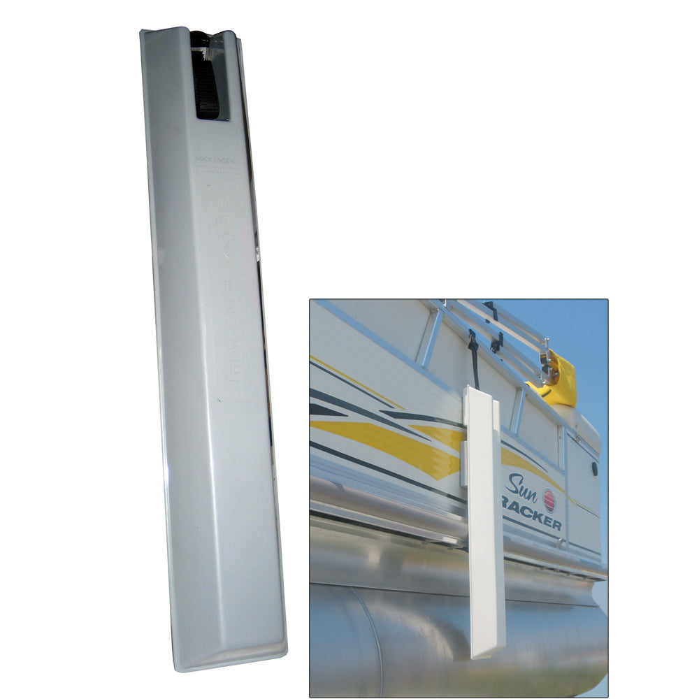 Dock Edge - 36" TOON Pontoon Boat Fender - Grey — Quality Boat Parts