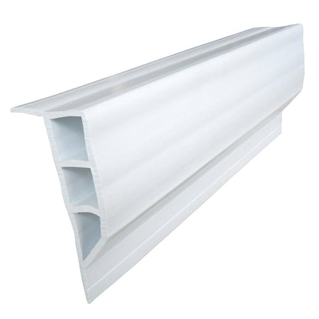 Dock Edge - Standard PVC Full Face Profile - 16' Roll, White — Quality Boat Parts