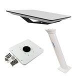 KVH - Starlink Flat Panel Kit - Seaview Pedestal Mount & ADASTLKA Starlink Top Plate — Quality Boat Parts