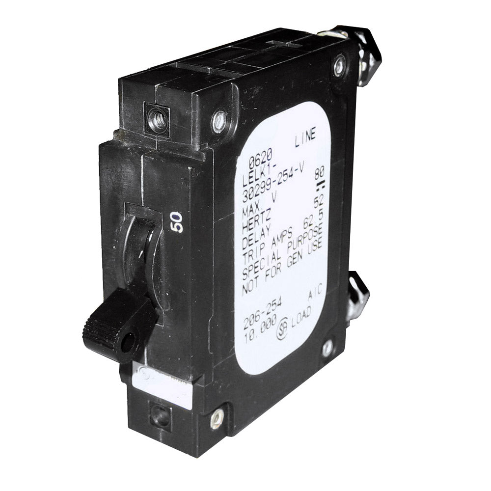 Paneltronics - Circuit Breaker - CE, 50 Amp, Single Pole, C Frame Magnetic — Quality Boat Parts