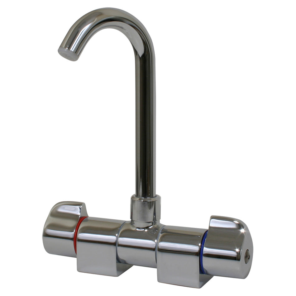 Scandvik - Chrome Folding Spout Mixer — Quality Boat Parts