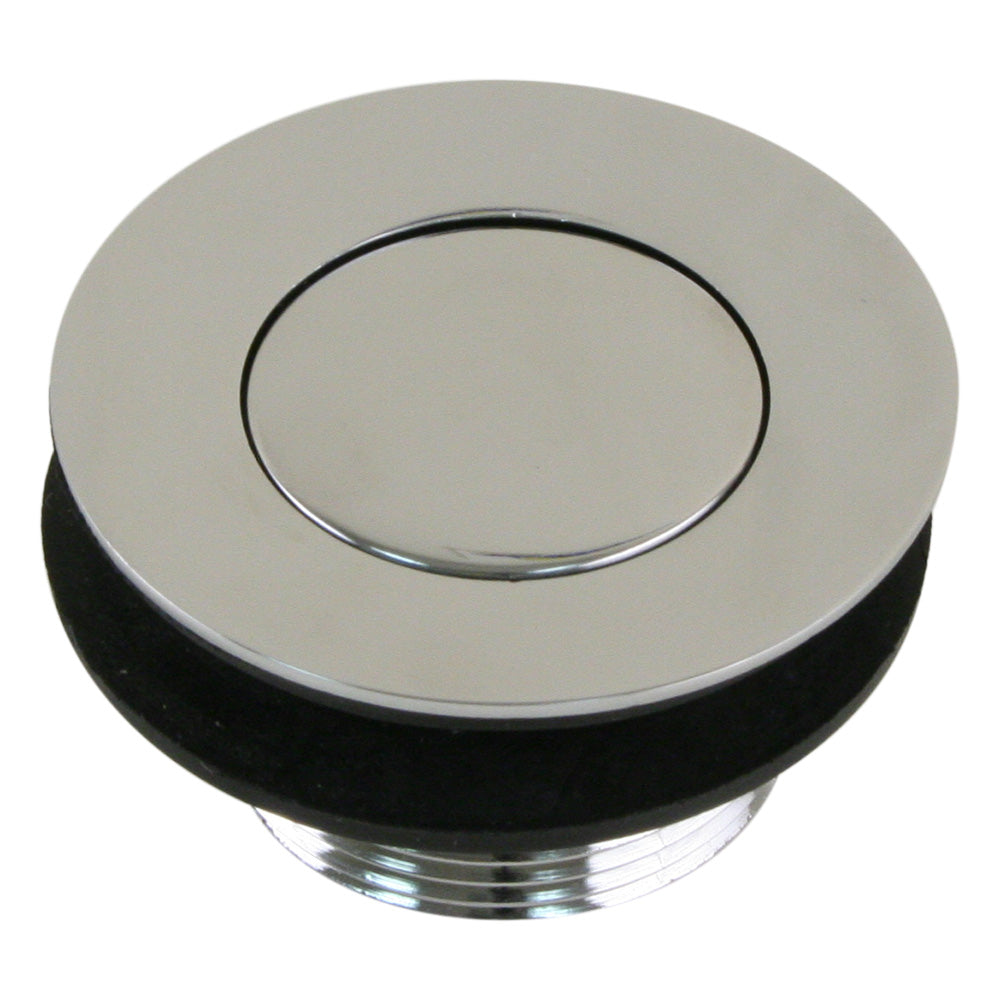 Scandvik - Sink Drain - With Flip Stopper, Chrome Plated Brass — Quality Boat Parts