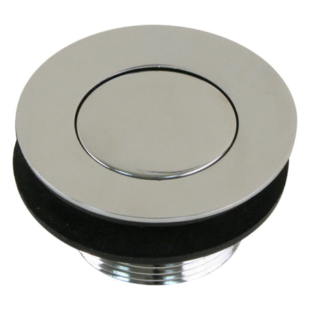 Scandvik - Sink Drain - With Flip Stopper, Chrome Plated Brass — Quality Boat Parts
