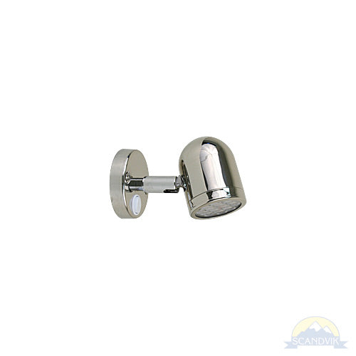 Scandvik - LED Reading Light - 304 Stainless Steel LED, 8-30V — Quality Boat Parts